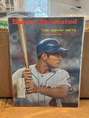 Sports Illustrated May 6, 1968 The Movin’ Mets Slugger Ron Swoboda