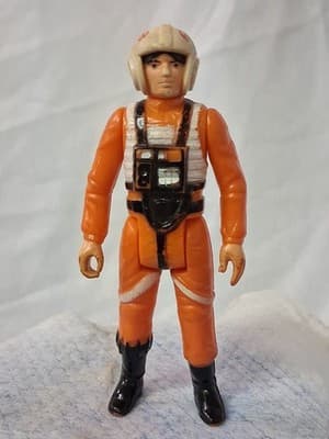Vtg Star Wars 1978 Luke Skywalker X-Wing Fighter Pilot Action Figure Hong Kong 2