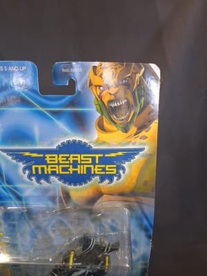 Transformers Beast Machines Mirage Action Figure Hasbro 2000 New Unopened - Thumbnail 4