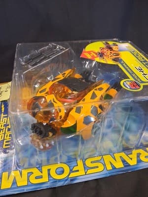 NEW 2000 HASBRO TRANSFORMERS BEAST MACHINES RIDERS HEROIC MAXIMAL CHE CHEETAH - Thumbnail 5