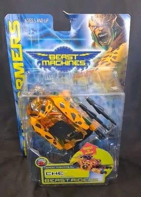NEW 2000 HASBRO TRANSFORMERS BEAST MACHINES RIDERS HEROIC MAXIMAL CHE CHEETAH