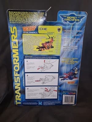 NEW 2000 HASBRO TRANSFORMERS BEAST MACHINES RIDERS HEROIC MAXIMAL CHE CHEETAH - Thumbnail 6