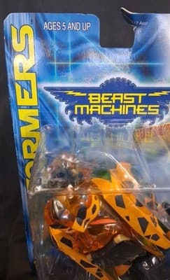 NEW 2000 HASBRO TRANSFORMERS BEAST MACHINES RIDERS HEROIC MAXIMAL CHE CHEETAH - Thumbnail 4