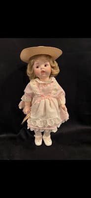 Lovely Shirley Temple Inspired Handmade Porcelain Doll Torros Collection
