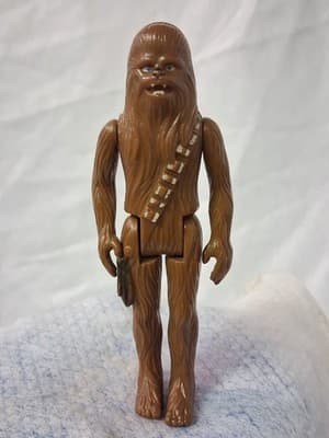 Star Wars Vintage 1977 Chewbacca 3.75” Figure Original, No Weapon, USED