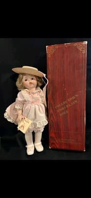Lovely Shirley Temple Inspired Handmade Porcelain Doll Torros Collection - Thumbnail 8