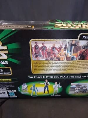 Star Wars Rebel Pilots Action Figure 3-pack Power Of The Force 1999 Hasbro - Thumbnail 7