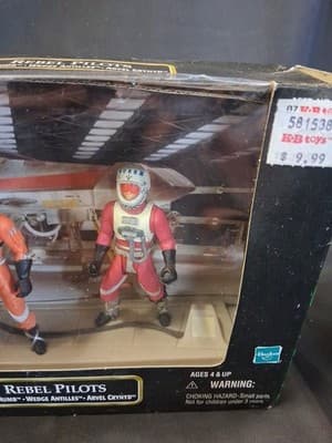 Star Wars Rebel Pilots Action Figure 3-pack Power Of The Force 1999 Hasbro - Thumbnail 4