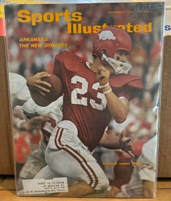 Sports Illustrated Magazine Harry Jones Arkansas Razorbacks November 8 1965