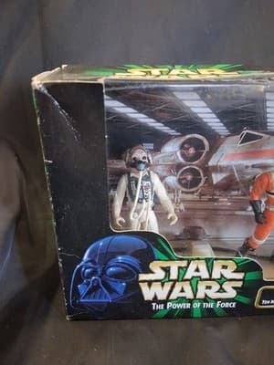 Star Wars Rebel Pilots Action Figure 3-pack Power Of The Force 1999 Hasbro - Thumbnail 2