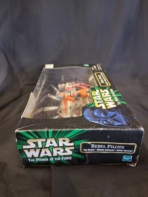 Star Wars Rebel Pilots Action Figure 3-pack Power Of The Force 1999 Hasbro - Thumbnail 5