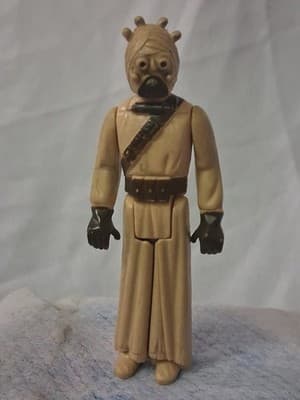 Star Wars 1977 Kenner Sand People Tusken Raider Action Figure Hong Kong Edition4