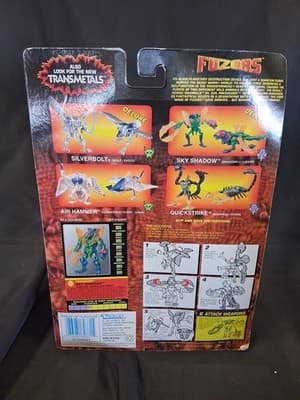 Transformers Beast Wars Fuzors Deluxe Sky Shadow Dragon Fly Lizard Predacon - Thumbnail 6