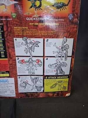 Transformers Beast Wars Fuzors Deluxe Sky Shadow Dragon Fly Lizard Predacon - Thumbnail 9