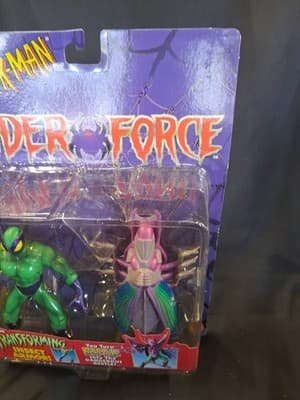 Beetle Insect Armor (Vintage Marvel Spider-Man Spider Force, Toybiz) Sealed - Thumbnail 3