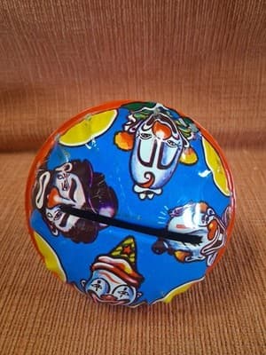 Vintage US Metal Toy noisemaker CLOWNS - 1950-70’s 🤡 - Thumbnail 2
