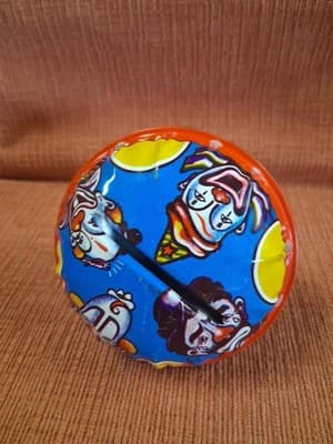 Vintage US Metal Toy noisemaker CLOWNS - 1950-70’s 🤡 - Thumbnail 3