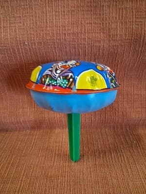 Vintage US Metal Toy noisemaker CLOWNS - 1950-70’s 🤡 - Thumbnail 5