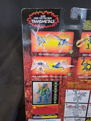 Transformers Beast Wars Fuzors Deluxe Sky Shadow Dragon Fly Lizard Predacon - Thumbnail 7