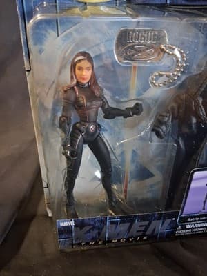 MARVEL X-MEN THE MOVIE (2000) ANNA PAQUIN AS ROGUE ACTION FIGURE NIP - Thumbnail 4