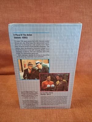 Vintage Star Trek VHS Collector's Edition A Piece Of The Action By Any Other Nam - Thumbnail 3
