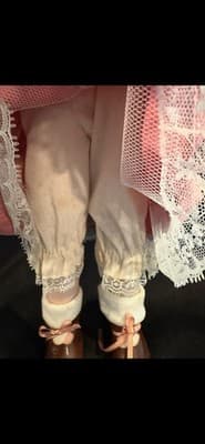 Victoria Gallery Collection Porcelain Doll Victorian Pink Dress Spirit Of Love - Thumbnail 4