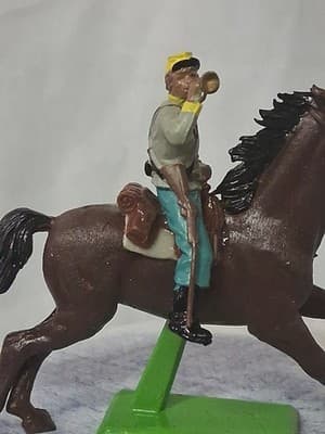 Britains Ltd Union Calvary Soldier Made In China - Thumbnail 2