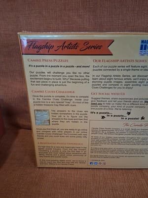Camike Press Puzzle Co. 1000 Pieces PARIS WATCH Made USA , More Than Puzzle NEW - Thumbnail 6