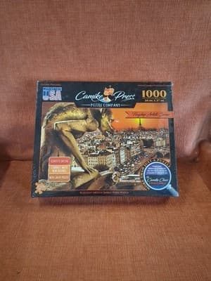Camike Press Puzzle Co. 1000 Pieces PARIS WATCH Made USA , More Than Puzzle NEW