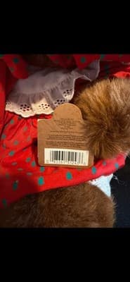 Wood Bear Robert Raikes' Nicolette Christmas & Box Vntg - Thumbnail 8