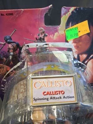 VTG 1998 Toy Biz Xena Warrior Princess Callisto Spinning Attack Action Figure - Thumbnail 6