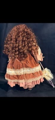 Dynasty Doll Collection Francine Porcelain Doll - Thumbnail 5
