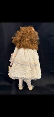 Dynasty Doll Collection AMBER Porcelain Doll IN BOX - 16 1/2" Tall Lovely - Thumbnail 5
