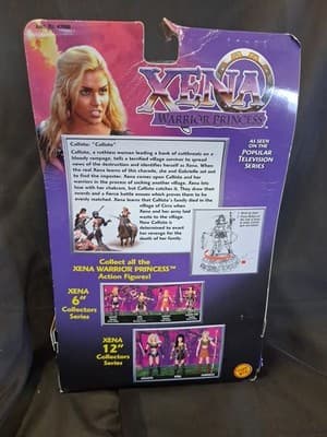 VTG 1998 Toy Biz Xena Warrior Princess Callisto Spinning Attack Action Figure - Thumbnail 10