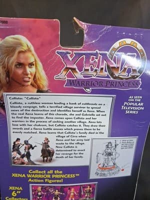 VTG 1998 Toy Biz Xena Warrior Princess Callisto Spinning Attack Action Figure - Thumbnail 11