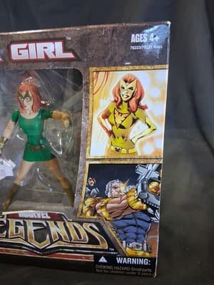 2007 Hasbro Marvel Legends CABLE & MARVEL GIRL 6” Figure Set - Thumbnail 4