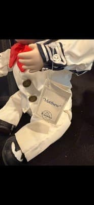 1987 Yolanda's Picture Perfect Babies MATTHEW Knowles Porcelain Doll 10” COA Box - Thumbnail 5