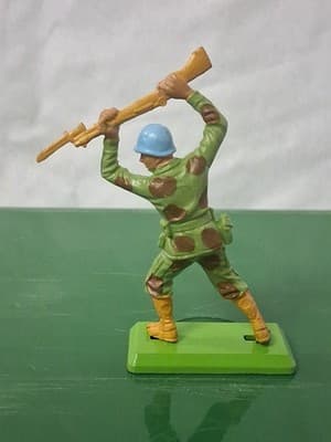 Britains Ltd Deetail 1971 American WW2 Soldiers Army Figures Made In England - Thumbnail 2