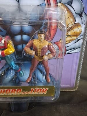 Rob Liefeld's Youngblood Die Hard and Link Mini Figures Placo Toys 1995 NEW NIP - Thumbnail 4