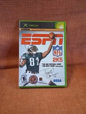 XBOX ESPN 2K5 NFL 2K5 With Manual Og, Eagles Cover 🦅🏈