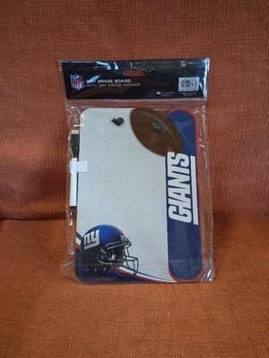 NIP NFL New York Giants Dry Erase Board Manning Cruz Beckham Pierre-Paul Vereen