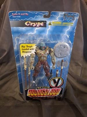 Mcfarlane Toys Youngblood by Rob Liefeld's Series 1 Crypt Ultra Action Figure - Thumbnail 4