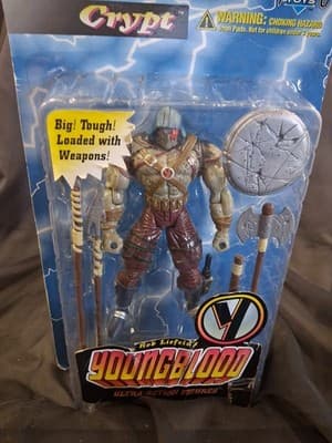 Mcfarlane Toys Youngblood by Rob Liefeld's Series 1 Crypt Ultra Action Figure - Thumbnail 3