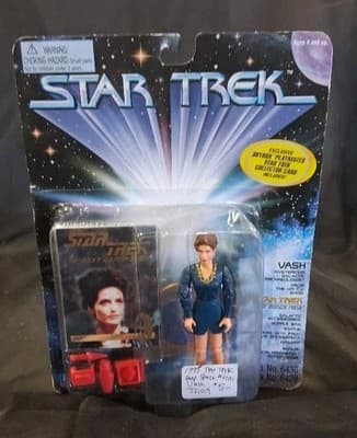 Vintage 1995 Playmates Star Trek DS9 VASH Action Figure 6429 New on Card
