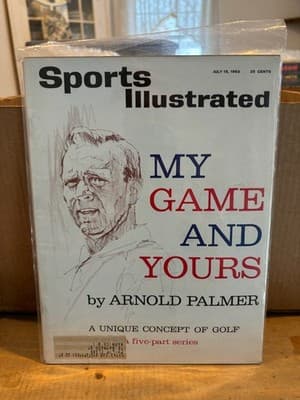 Vintage July 15 1963 Sports Illustrated Issue Magazine Arnold Palmer Golf
