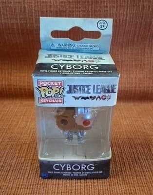 Funko Pocket POP! Keychain Cyborg NIB Justice league