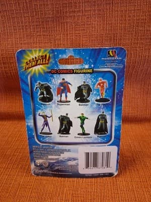 DC Comics Mini Figurines Lot Of 8 NEW/SEALED - Complete Set - Thumbnail 7