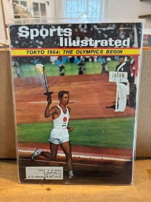 Vtg. SPORTS ILLUSTRATED (Oct. 1964) w/ TOKYO 1964 Olympics