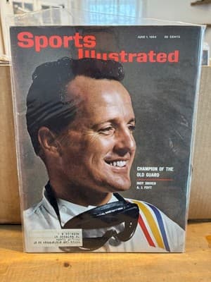 Sports Illustrated Magazine - June 1964 Issue w/ Indy Driver A.J. Foyt Cover