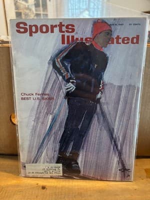 Sports Illustrated March 11, 1963 Chuck Ferries Best U.S. Skier